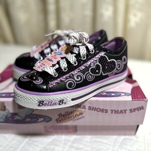 Skechers Bella Ballerina Girls Size 11.5 Lightup Shoes